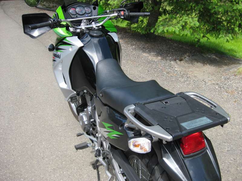 kawasaki klr 650 seat